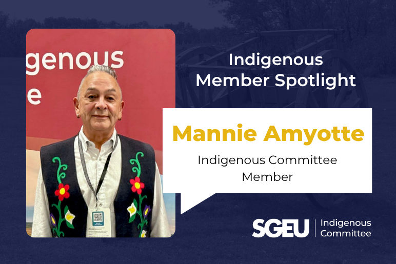 Indigenous member spotlight: Mannie Amyotte